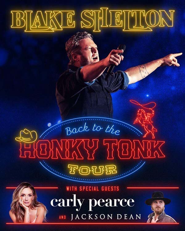 Back to the Honky Tonk Tour poster